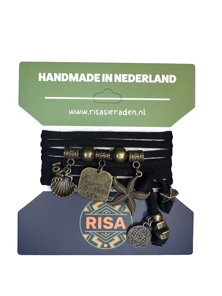 Risa Dreaming of the Sea zwart - Brons