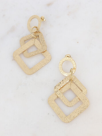 Bohm Paris Bullet Curl earrings - gold