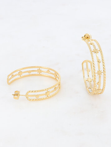 Bohm Paris Leyna Earrings - gold