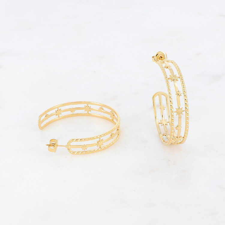 Bohm Paris Leyna Earrings - gold