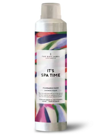 The Gift Label Amsterdam Shower Foam 200ml - It's Spa Time