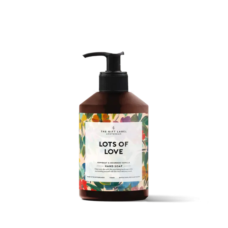 The Gift Label Amsterdam Hand Soap 400ml - Lots Of Love