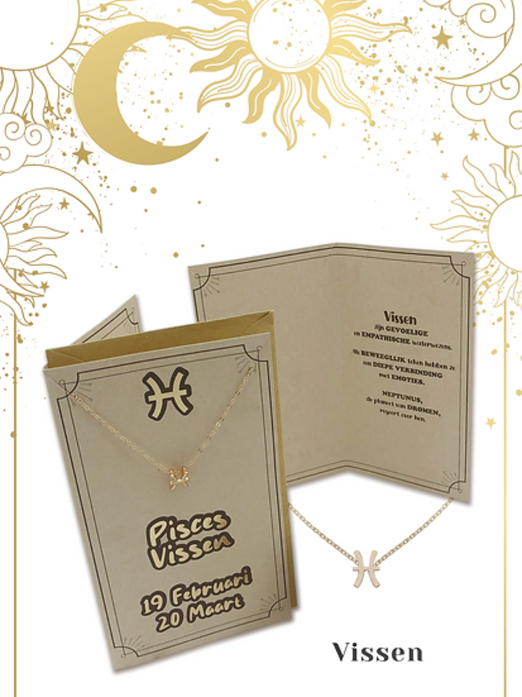 Vissen Pisces Horoscoop (met Ketting)