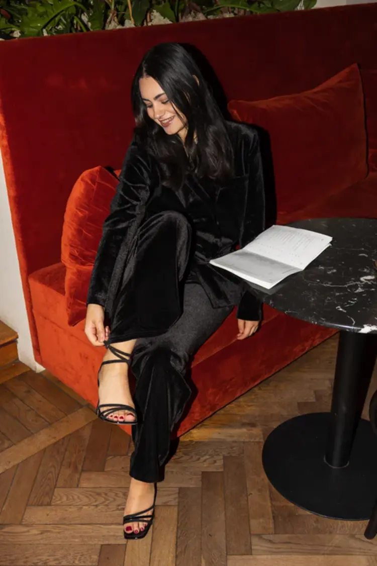 Grace & Mila Olive pantalon - black