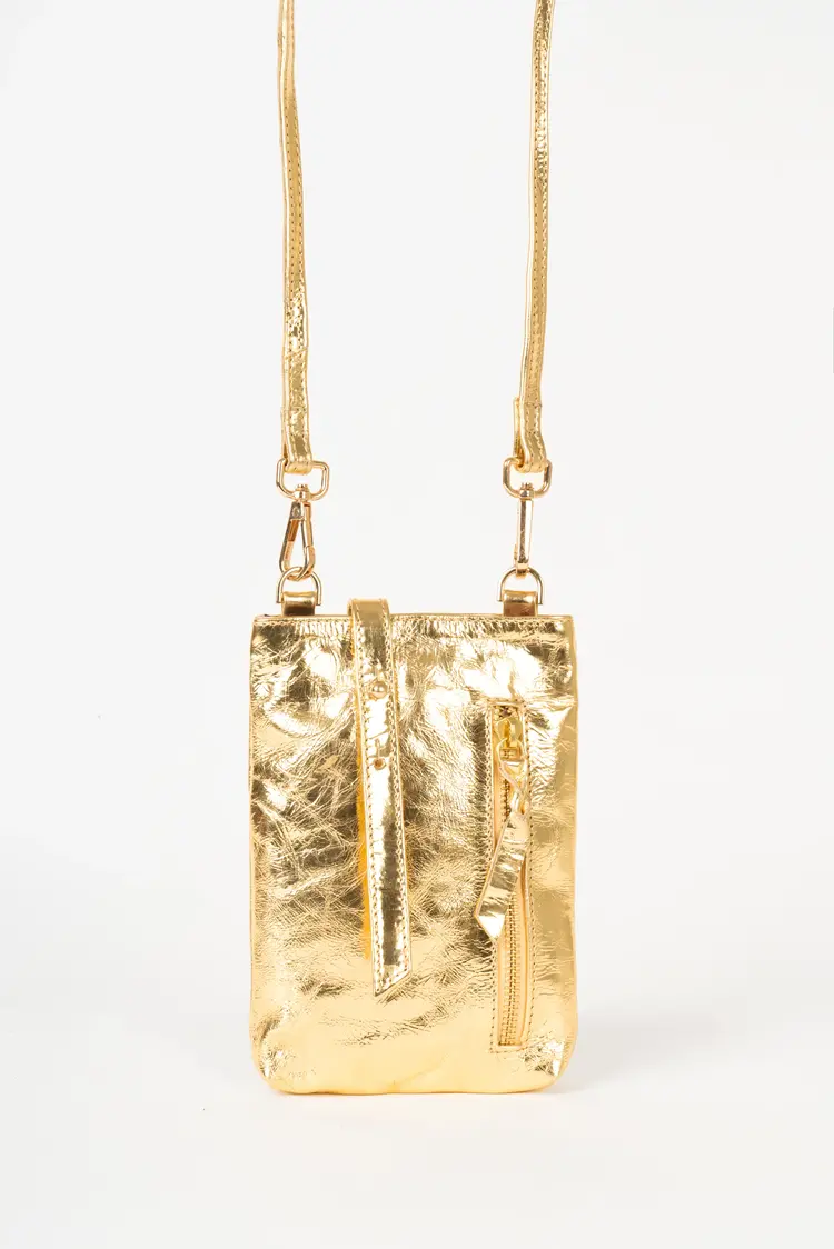 Golden Lisbon Crossbody Bag