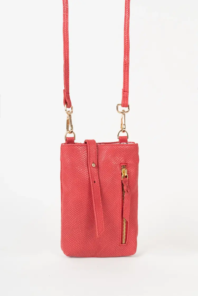 Red Lisbon Crossbody Bag