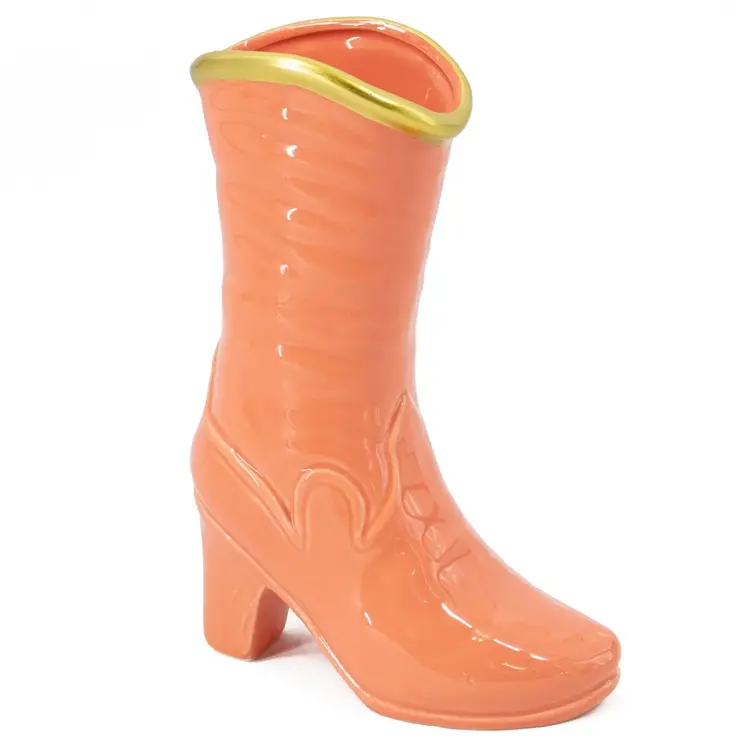 Pottery Vase Boot Salom 19.5x8x23.5 cm