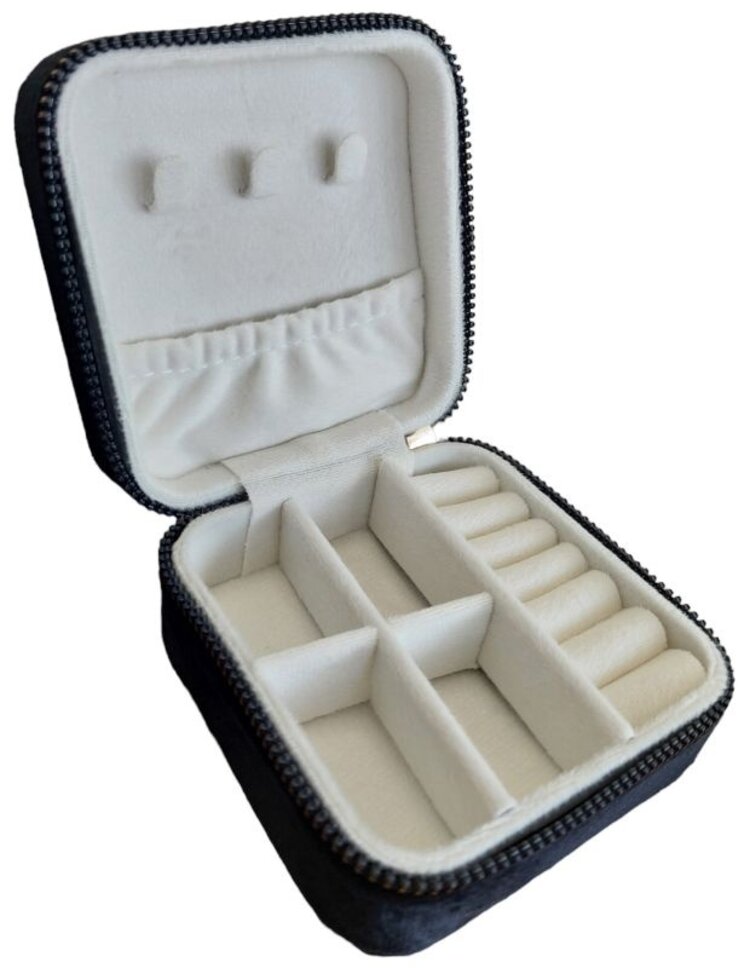 Jewelery Case Velvet Black
