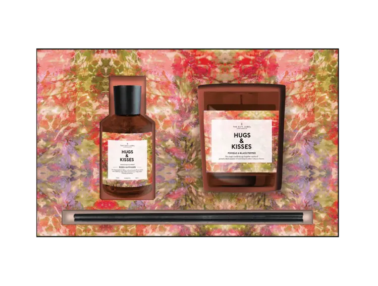 The Gift Label Amsterdam Gift Box Homeset - Hugs & Kisses