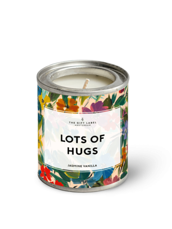 The Gift Label Amsterdam Candletin 310gr - Lots Of Hugs