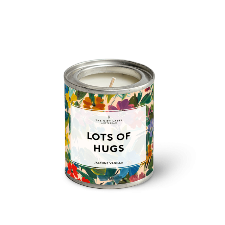 The Gift Label Amsterdam Candletin 90gr - Lots Of Hugs