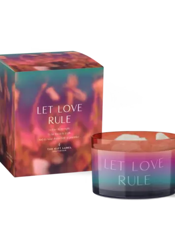 The Gift Label Amsterdam Stone Diffuser 15ml - Let Love Rule
