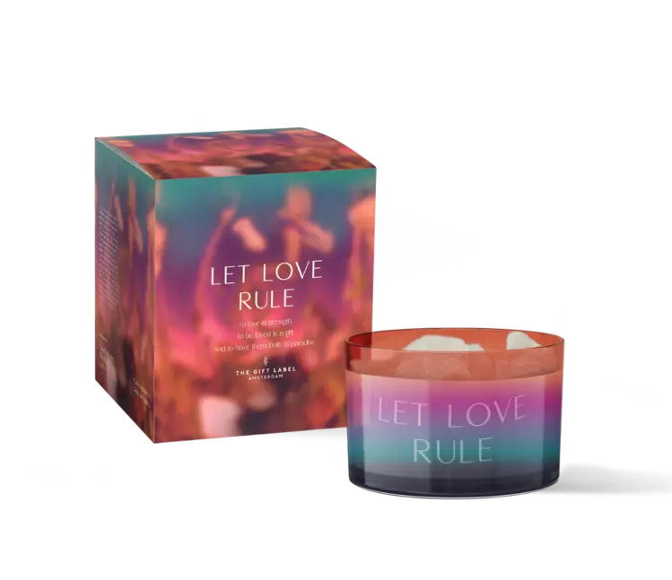 The Gift Label Amsterdam Stone Diffuser 15ml - Let Love Rule