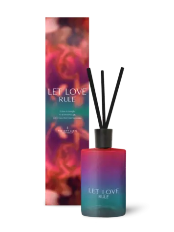The Gift Label Amsterdam Reed Diffuser 250ml  - Let Love Rule