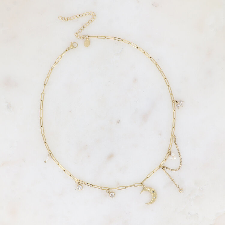 Bohm Paris Necklace BM6160- gold