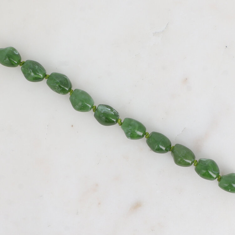 Bohm Paris Sixtine bracelet - green   gold