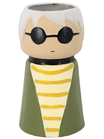 Aardewerk Kokeshi Doll vaas Queen Elizabeth