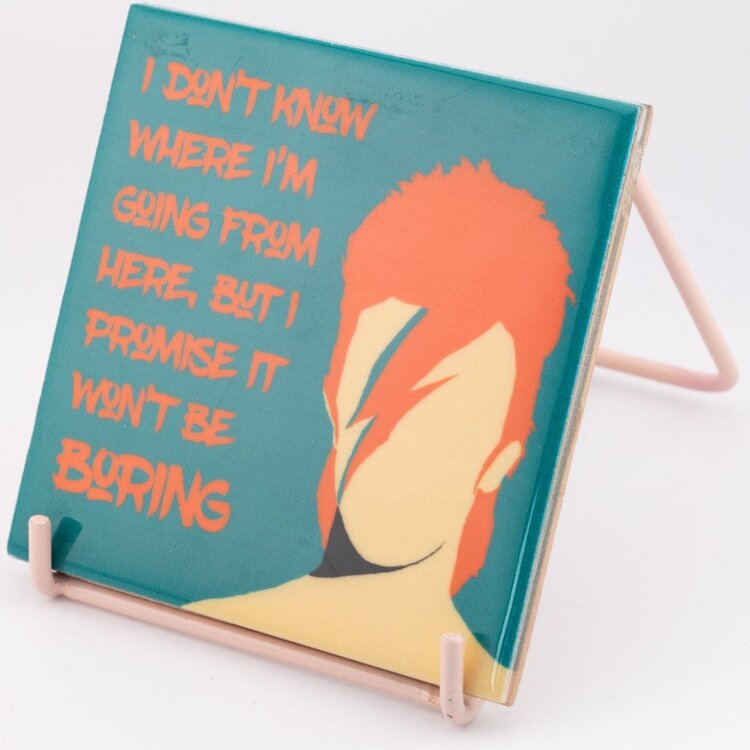 Tegeltje - 'David Bowie'