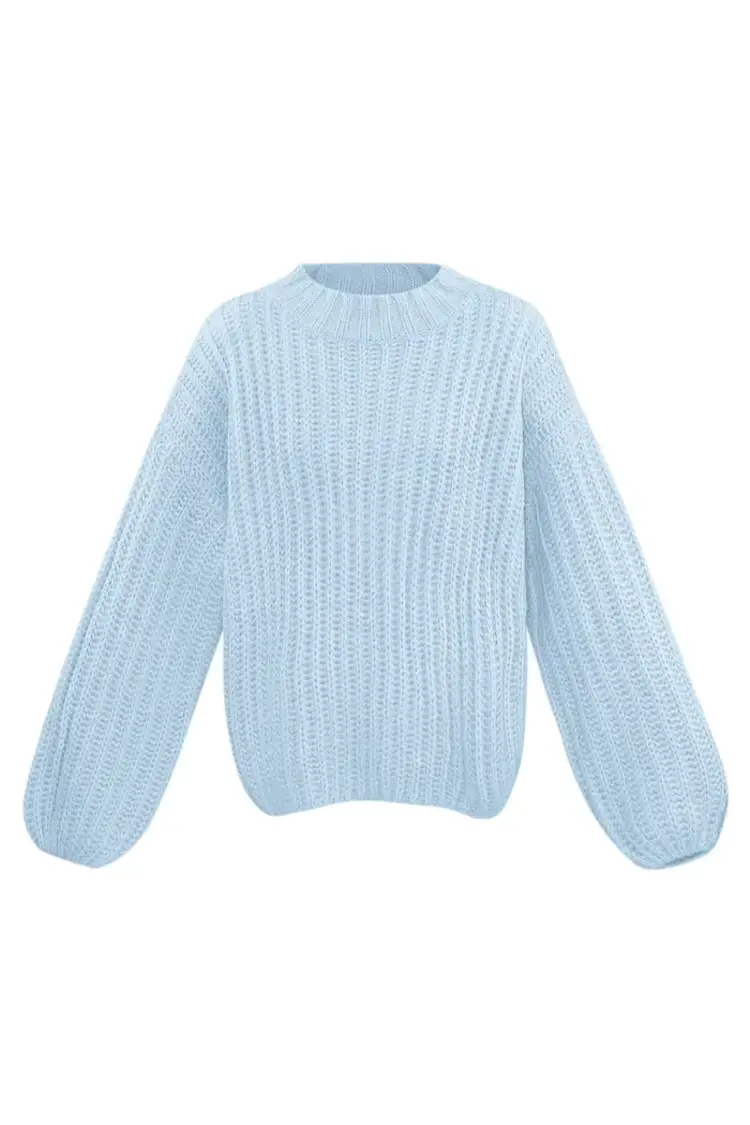 Everyday Classic knit - blue