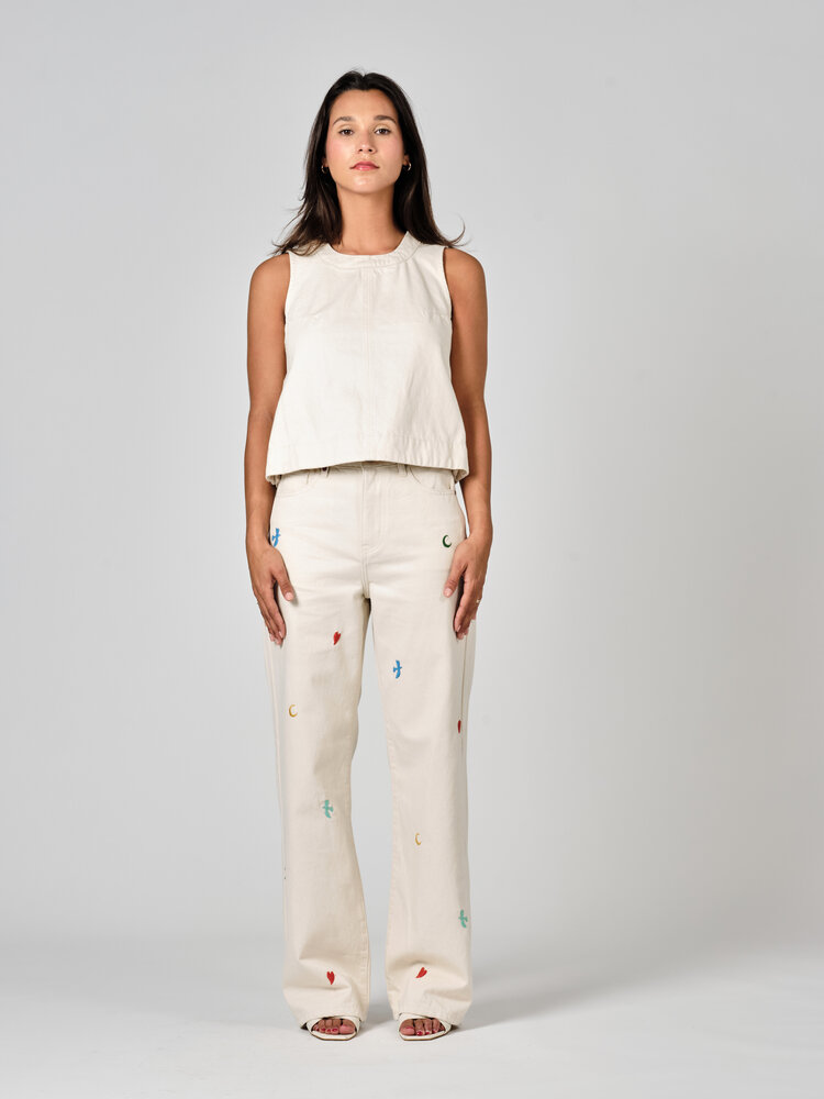 F. A. M. Paris Jeans Forest Luna - beige