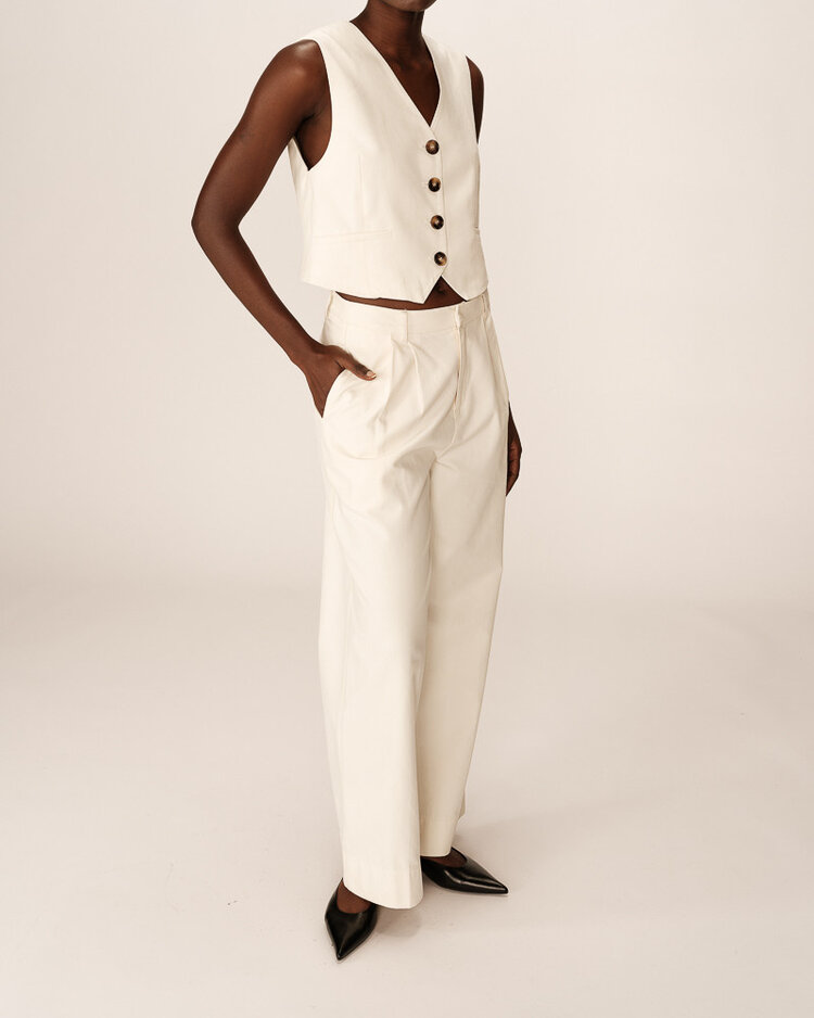 Grace & Mila Trousers Ecru Peter