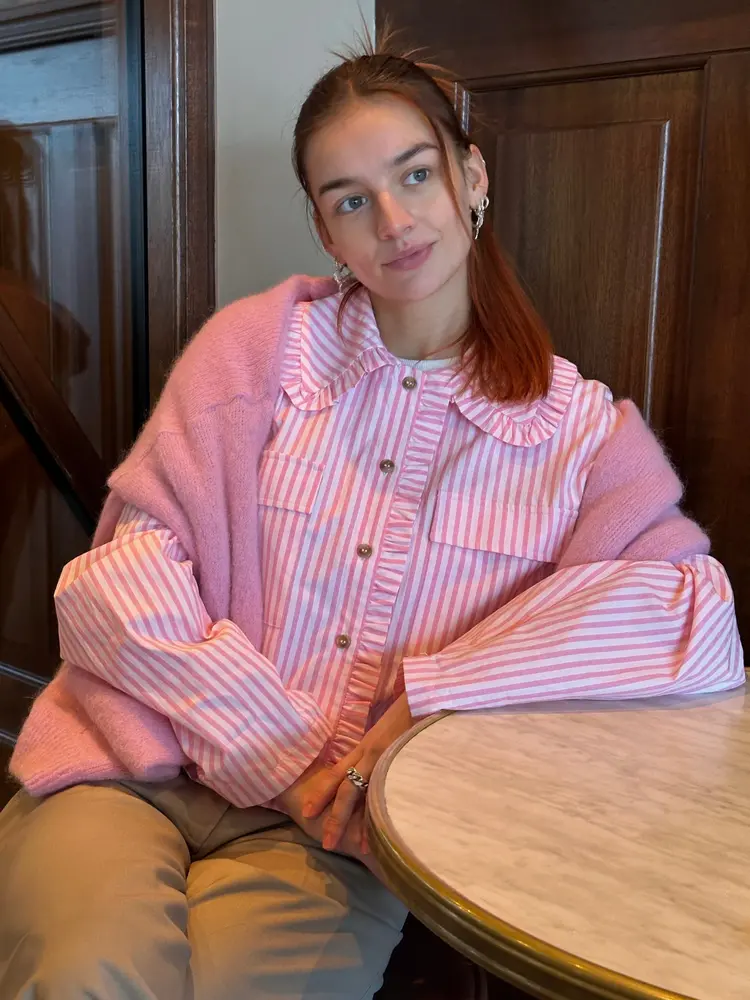 Noella Kendyll Shirt Rose Stripe