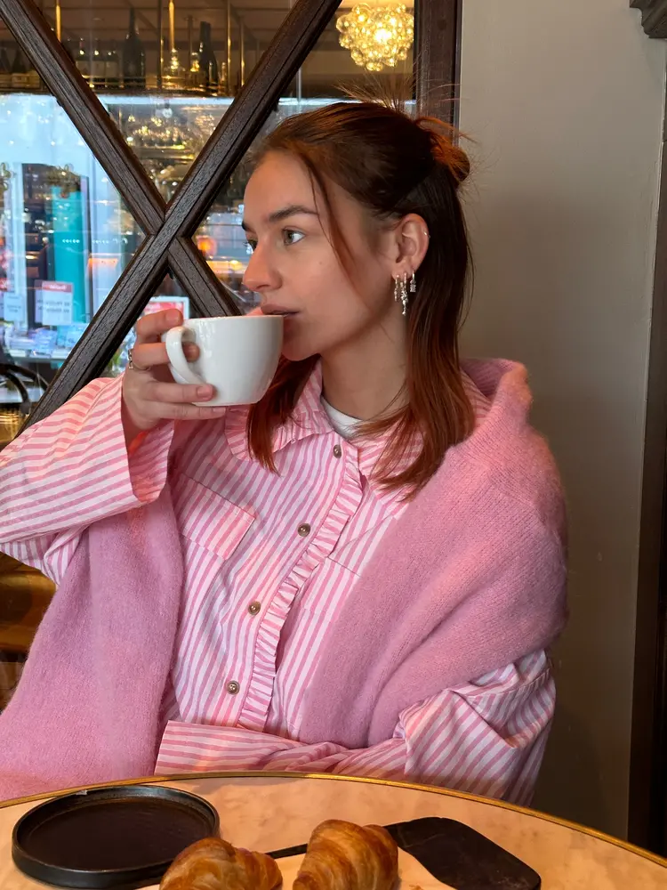 Noella Kendyll Shirt Rose Stripe