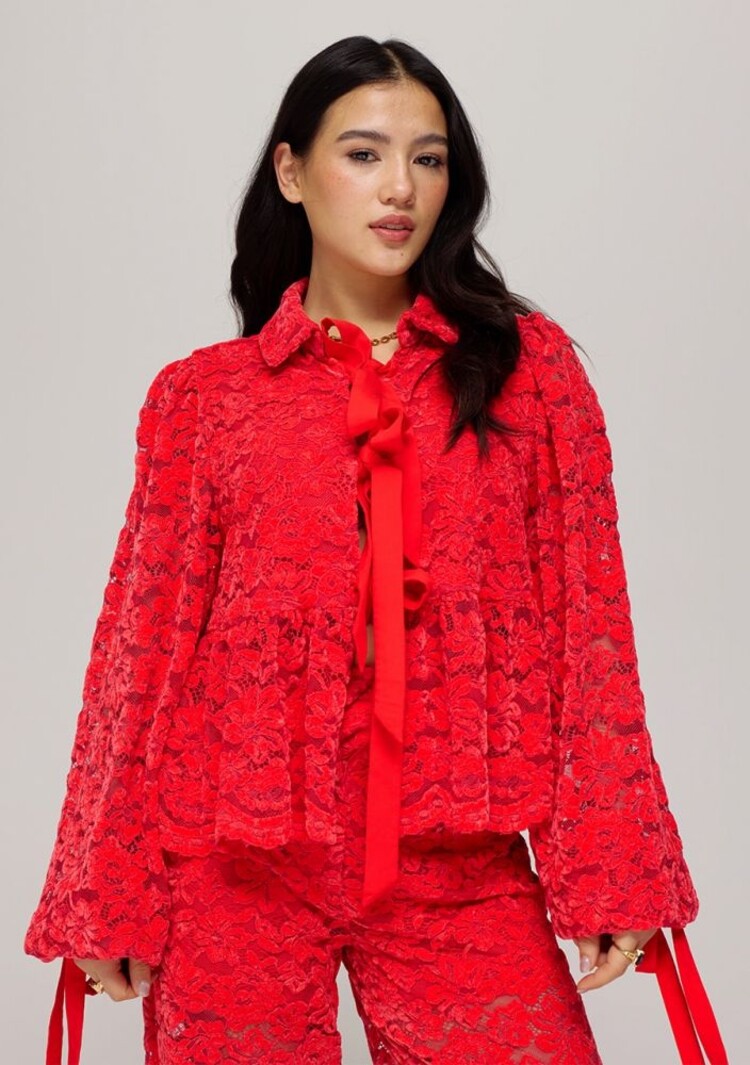 Harper & Yve  Blouse Maral - red