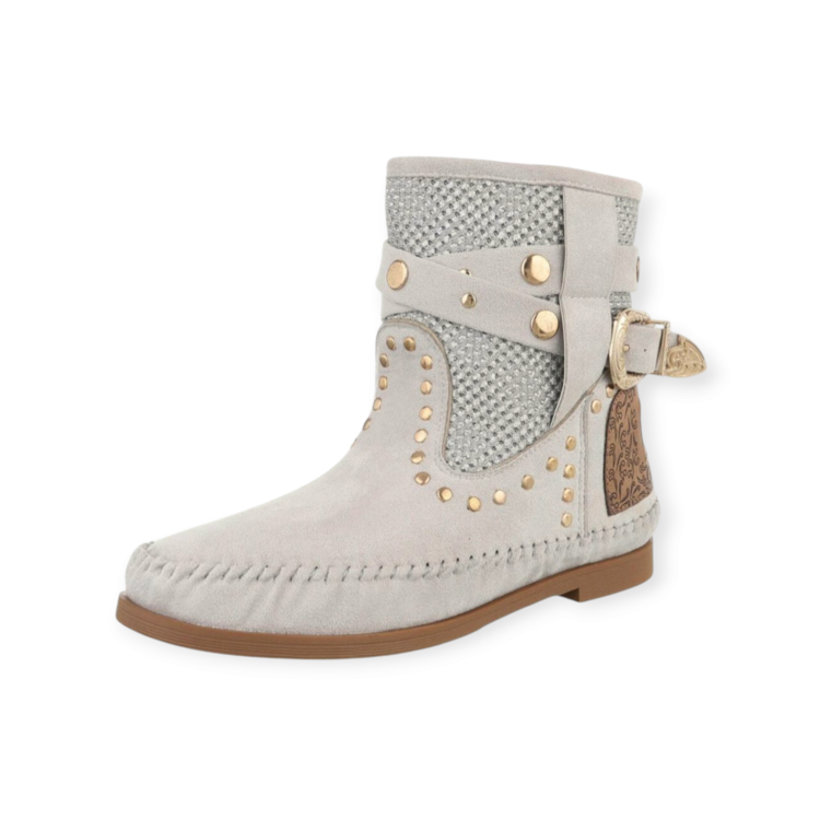 Tarida Summer Boots - light grey