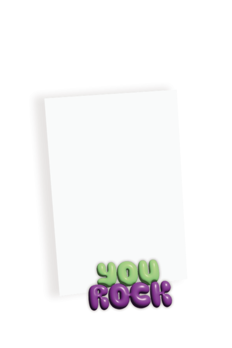 The Gift Label Amsterdam Photo holder - You Rock