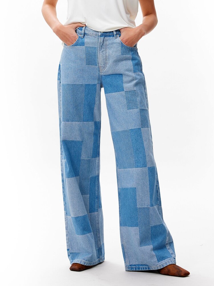 Catwalk Junkie Loose fit jeans patchwork