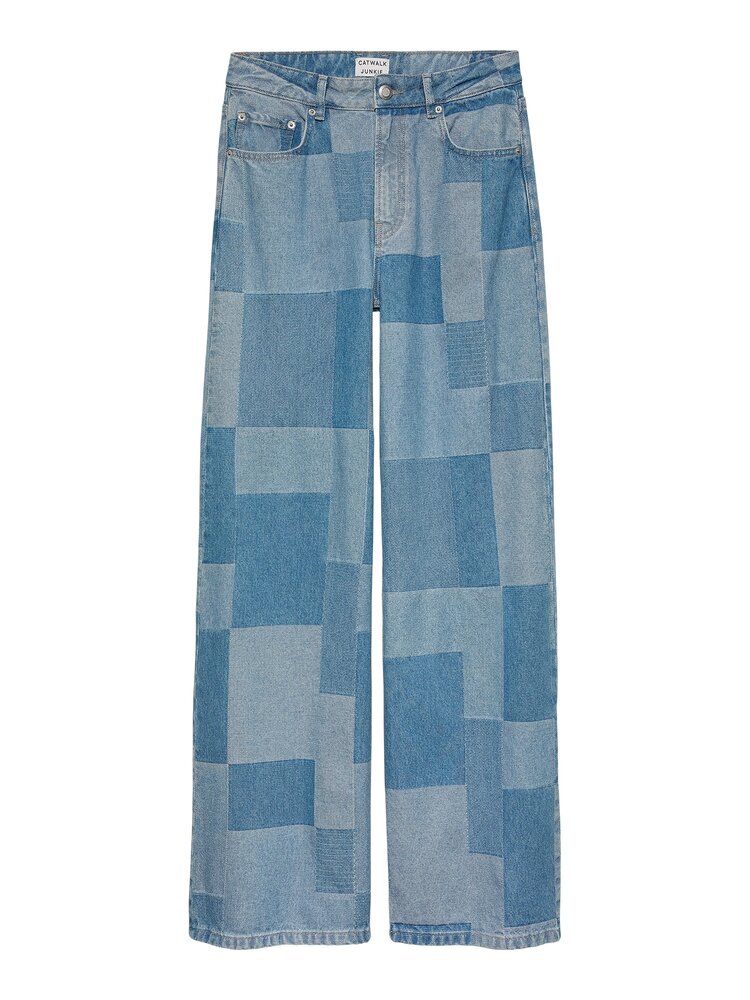 Catwalk Junkie Loose fit jeans patchwork