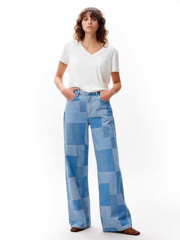Catwalk Junkie Loose fit jeans patchwork