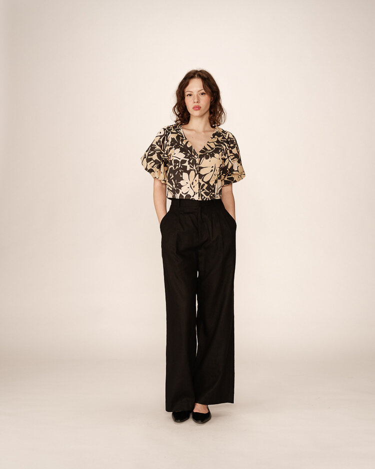 Grace & Mila Blouse Pineapple - beige