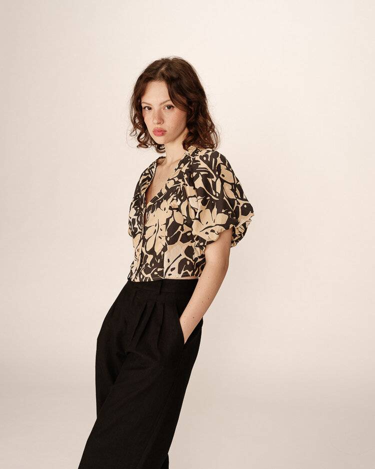 Grace & Mila Blouse Pineapple - beige