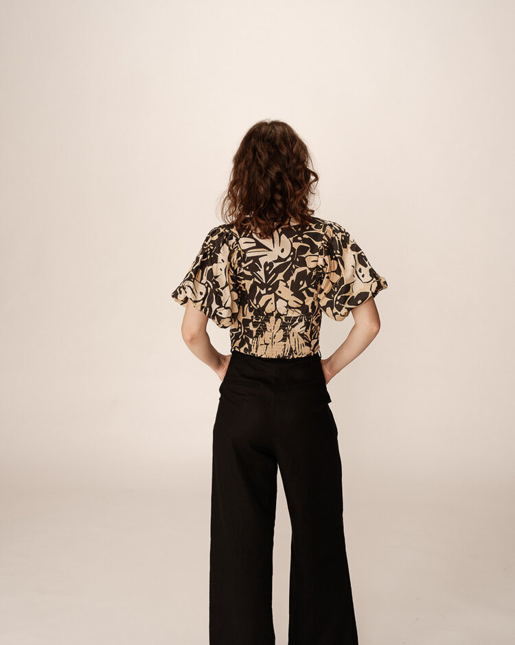 Grace & Mila Blouse Pineapple - beige