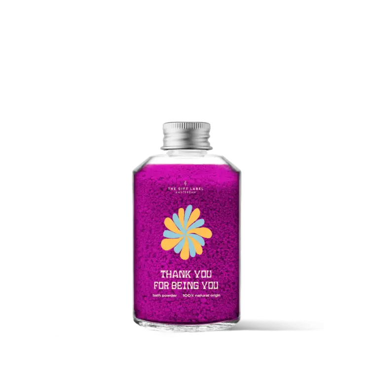 The Gift Label Amsterdam Bath Powder 200gr - Thank You For Being You