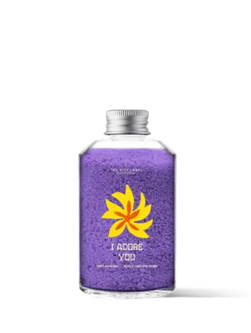 The Gift Label Amsterdam Bath Powder 200ml - I Adore You