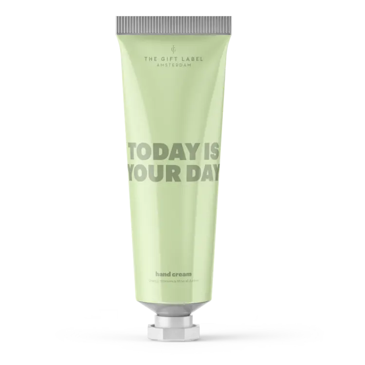 The Gift Label Amsterdam  Hand Cream Tube 50ml - STUDIO - Today Is Your Day