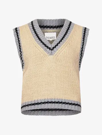 Noella Kayanna Knitted Spencer Blue Combo