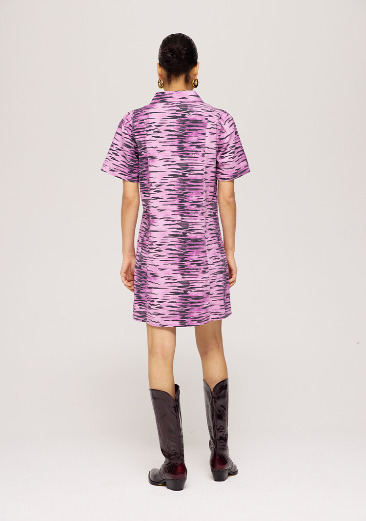 Harper & Yve Sarah Dress - Trashy Tiger - purple