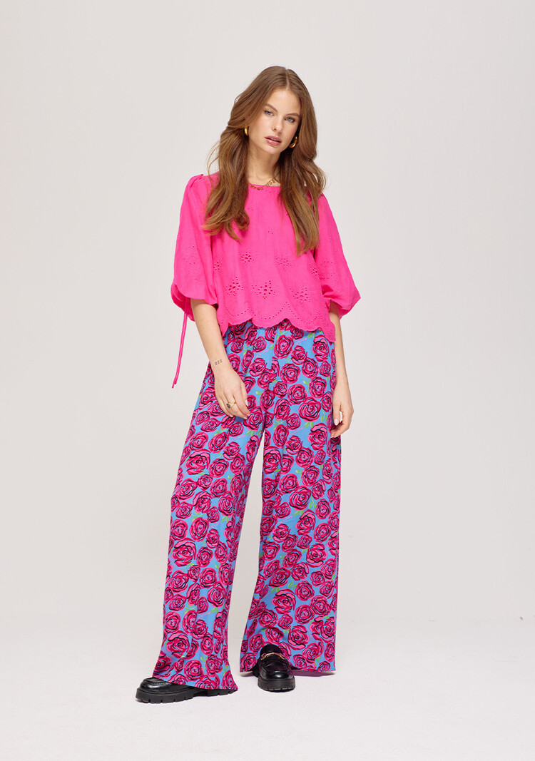 Harper & Yve Levy Blouse - Hot Pink