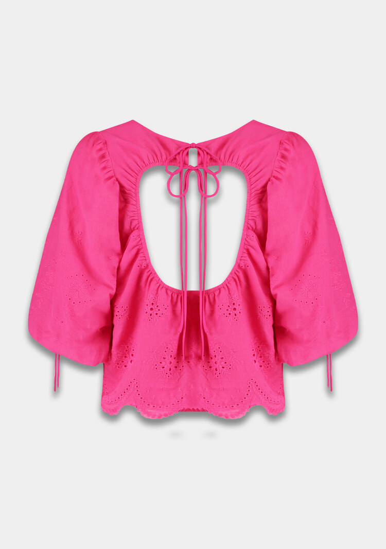 Harper & Yve Levy Blouse - Hot Pink