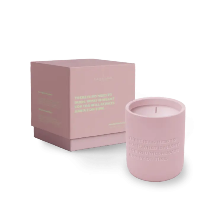 The Gift Label Amsterdam Cemented Candle 170gr - STUDIO - There Is No Need To Rush