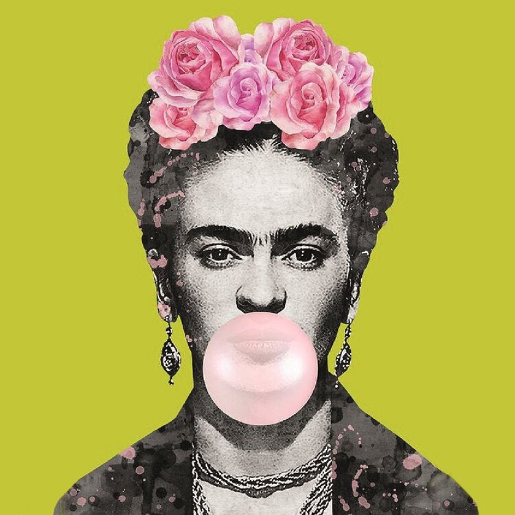 Tegeltje Frida Kahlo
