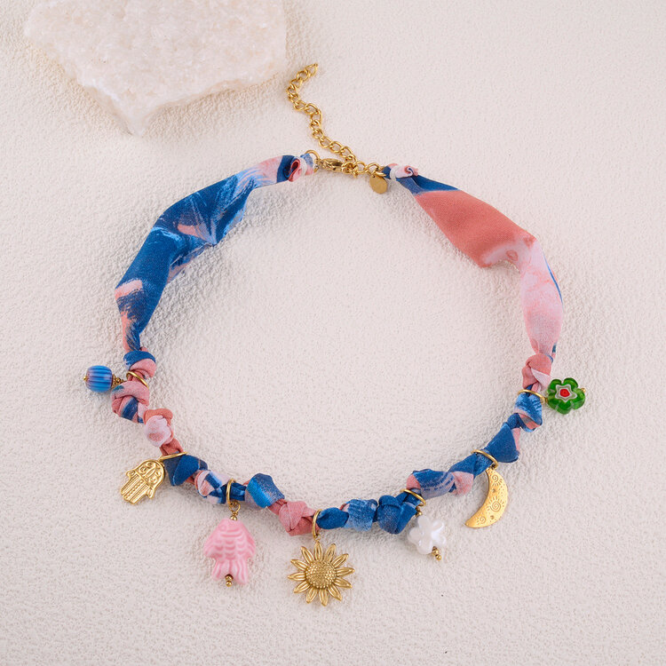 Bohm Paris Gaia Necklace - blue