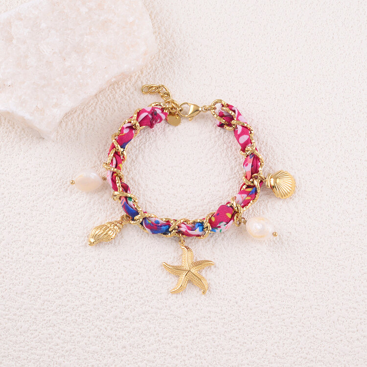 Bohm Paris Dee Bracelet - fuchsia