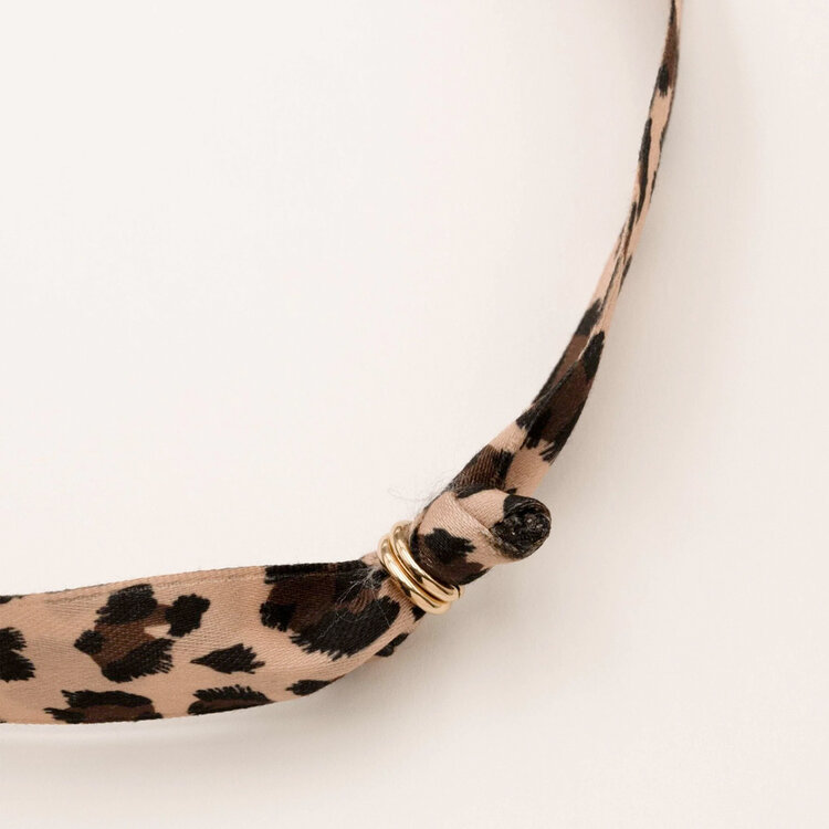 Bohm Paris Magla Necklace -leopard