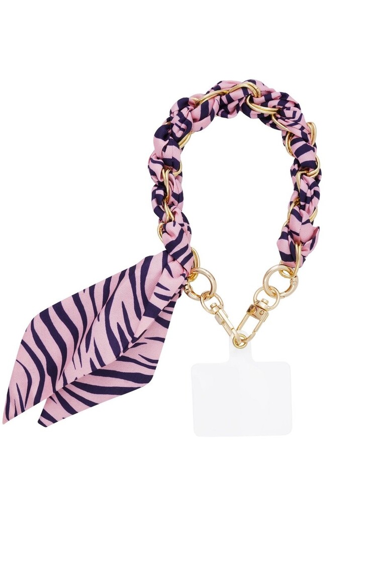 Telefoonkoord wild heart- Rose gold