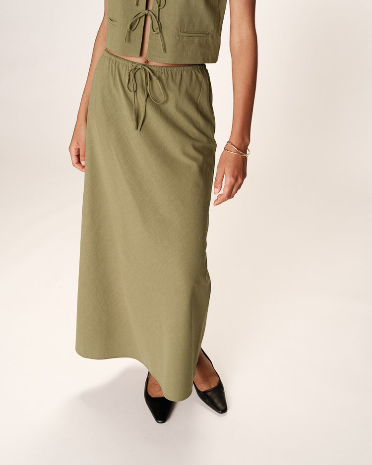 Grace & Mila Rousse Skirt -  green